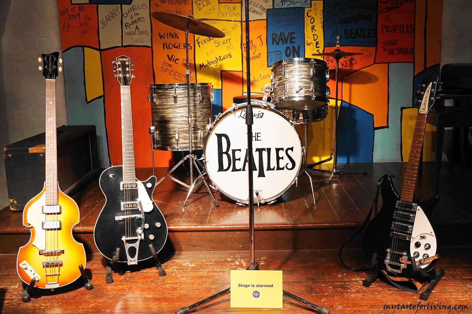 The Beatles Story is located in Liverpool, UK, on the historical Royal Albert Dock. The exhibition is entirely dedicated to the legendary band and will immerse you in the times, culture and music of the Beatles.