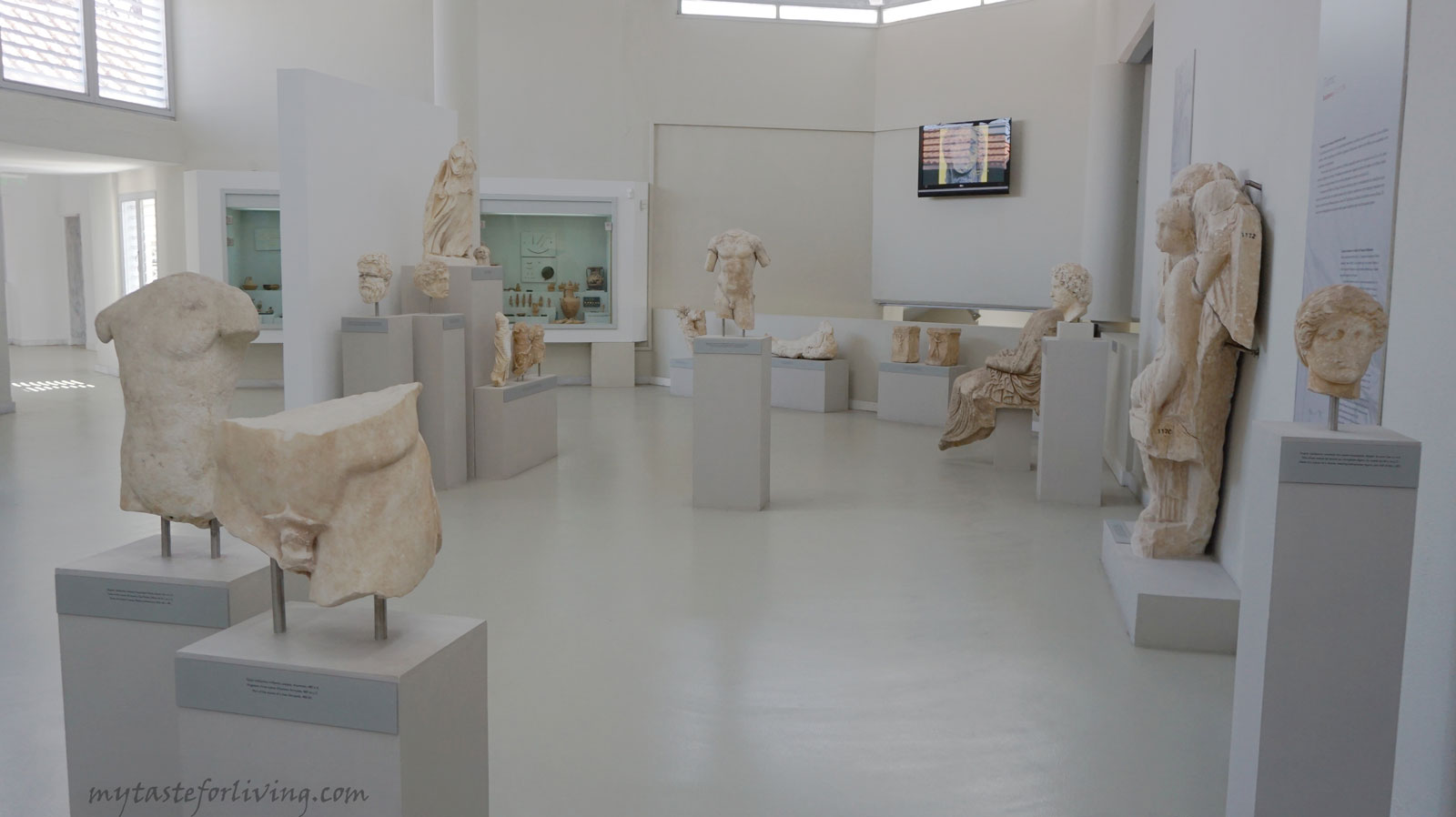 The Archaeological Museum of Thassos is a museum located in the town of Limenas in Thassos and is one of the oldest museums in Greece. 
