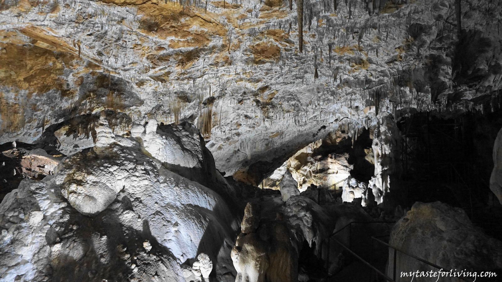 The "Dobrostanski biser" cave is a cave in the Rhodope Mountains, located in the "Red Wall" reserve in the municipality of Asenovgrad. It is also known as "Ahmetyova Dupka".