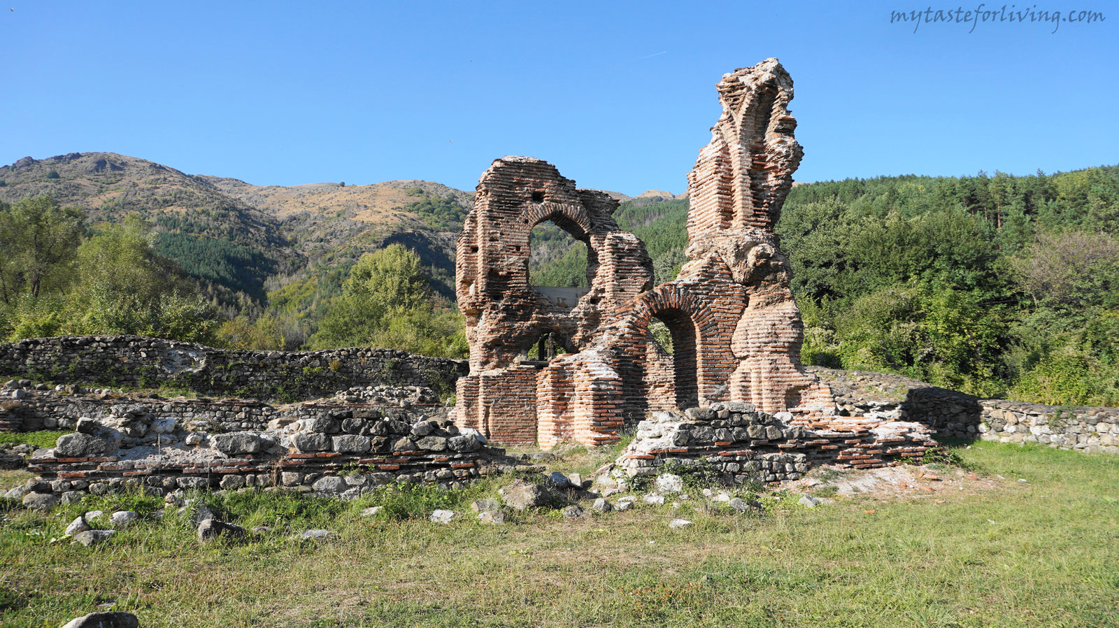 The Elenska Basilica is located between the town of Pirdop and the village of Anton, at the foot of the southern slopes of of Stara planina (Balkan mountains), Bulgaria. The place is very peaceful, very pleasant for a walk in the nature and suitable for picnics.