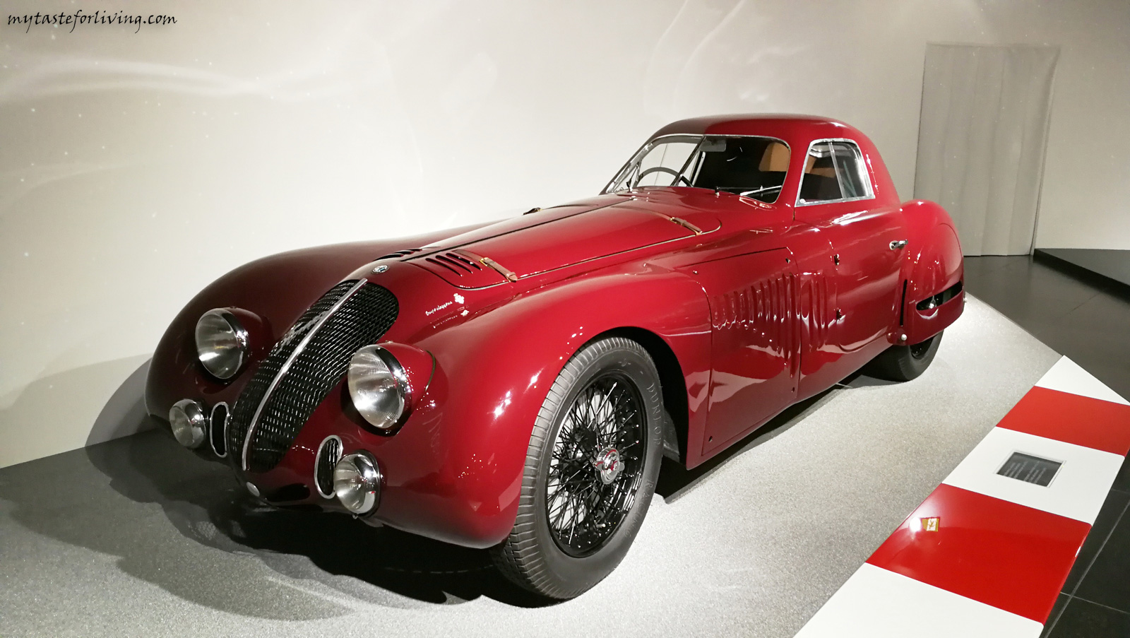 "The Alfa Romeo History Museum" (Museo Storico Alfa Romeo) of the italian automotive company was opened on december 18, 1976. The museum was built in the city of Arese, 12 km from Milan.