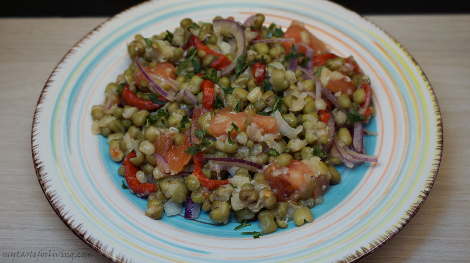 I offer you a fresh suggestion for a recipe with mung bean.